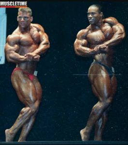 un confronto di side chest per kevin levrone e paul de mayo